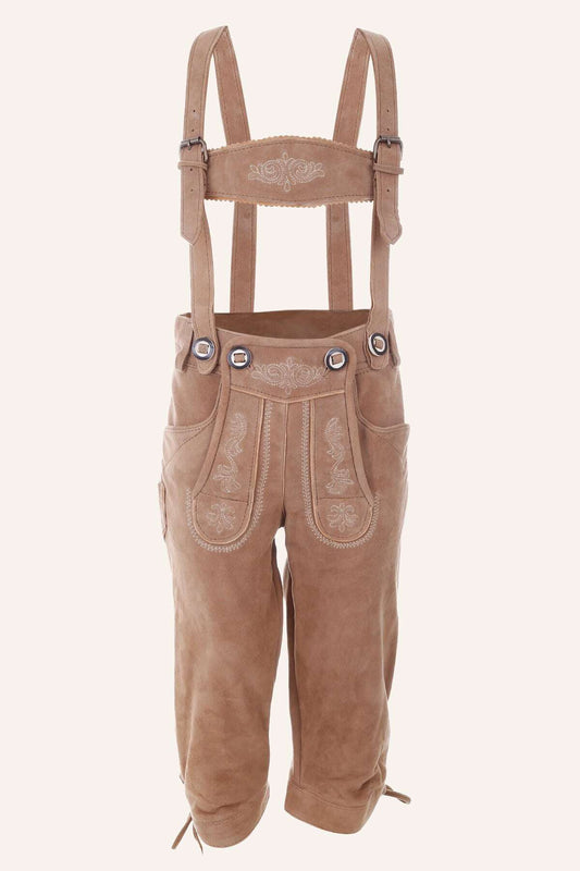 Kids Lederhose Oskar Junior | Traditional Bavarian Lederhosen for Boys