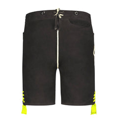 Dark Brown Goat Suede Leather Bavarian Lederhosen Shorts